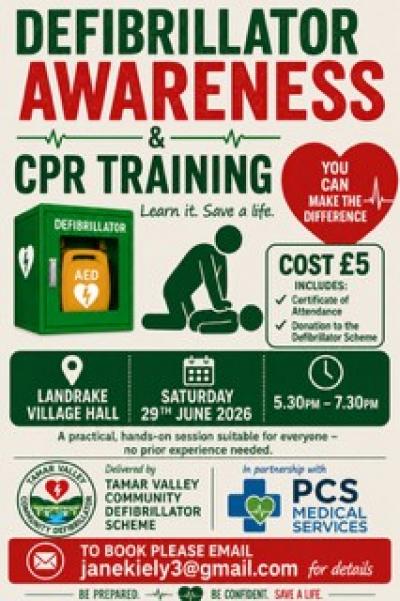 Defibrillator Awareness & CPR Training Event